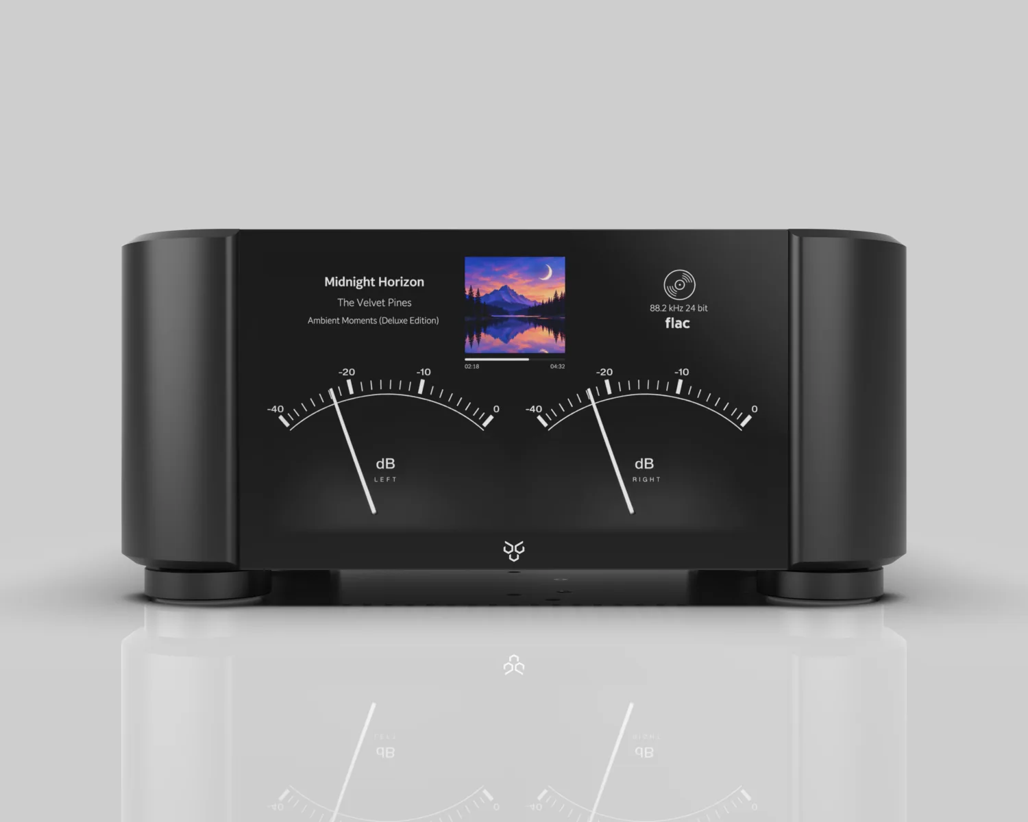 ONE, hi-fi streamer with integrated Class D amplifier